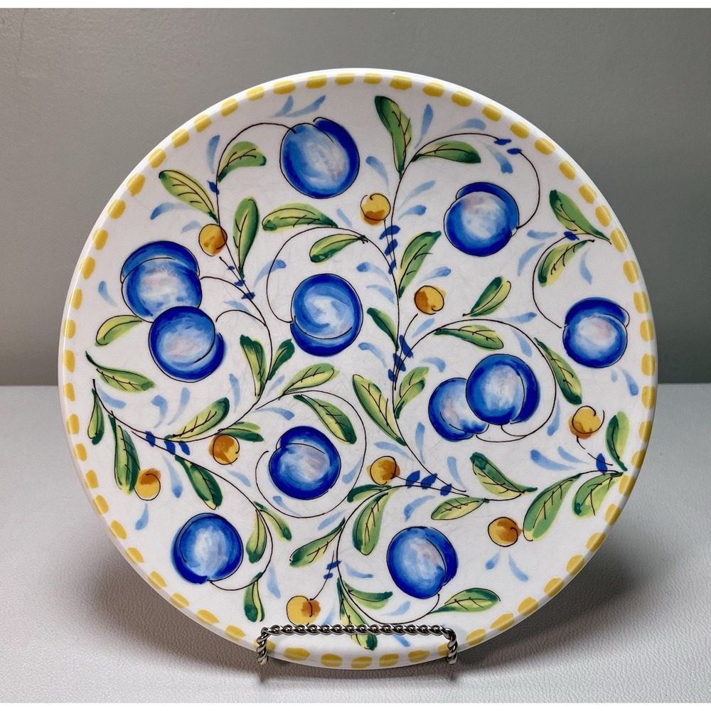 Mikasa Fashion Plaza Country Cheer DW103‎ 8.63" Salad Plate Made in Japan